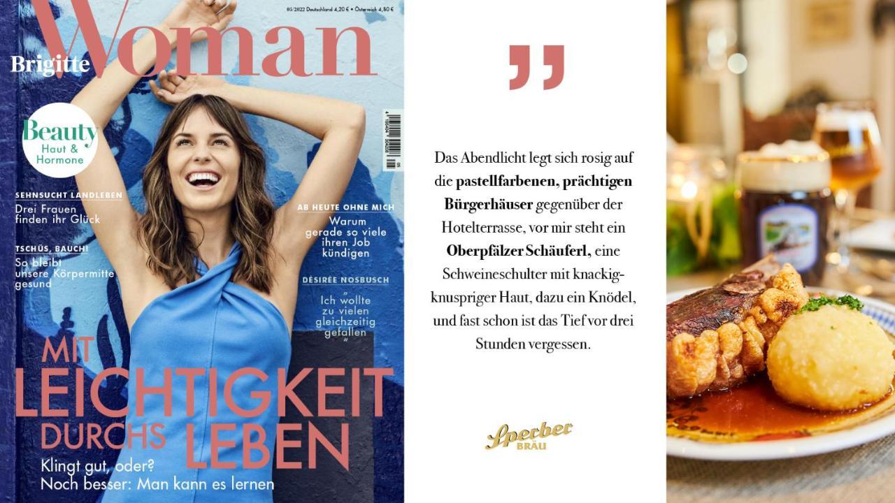 Sperber Braeu Hotel Sulzbach-Rosenberg Buitenkant foto
